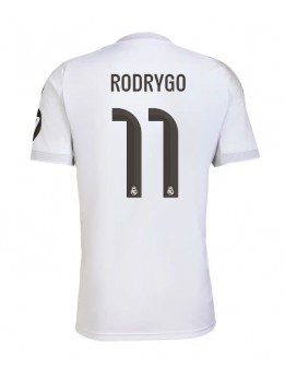 Real Madrid Rodrygo Goes #11 Replika Hemmakläder 2025-26 Kortärmad